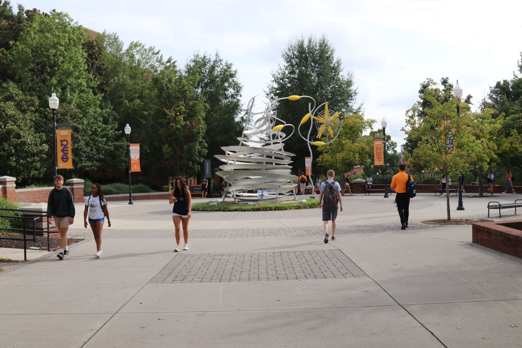 Distance on Ped. Walkway